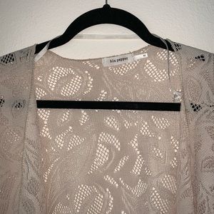 Blu Pepper Other - Cream Lace Shawl Blu Pepper Other - Cream Lace Shawl